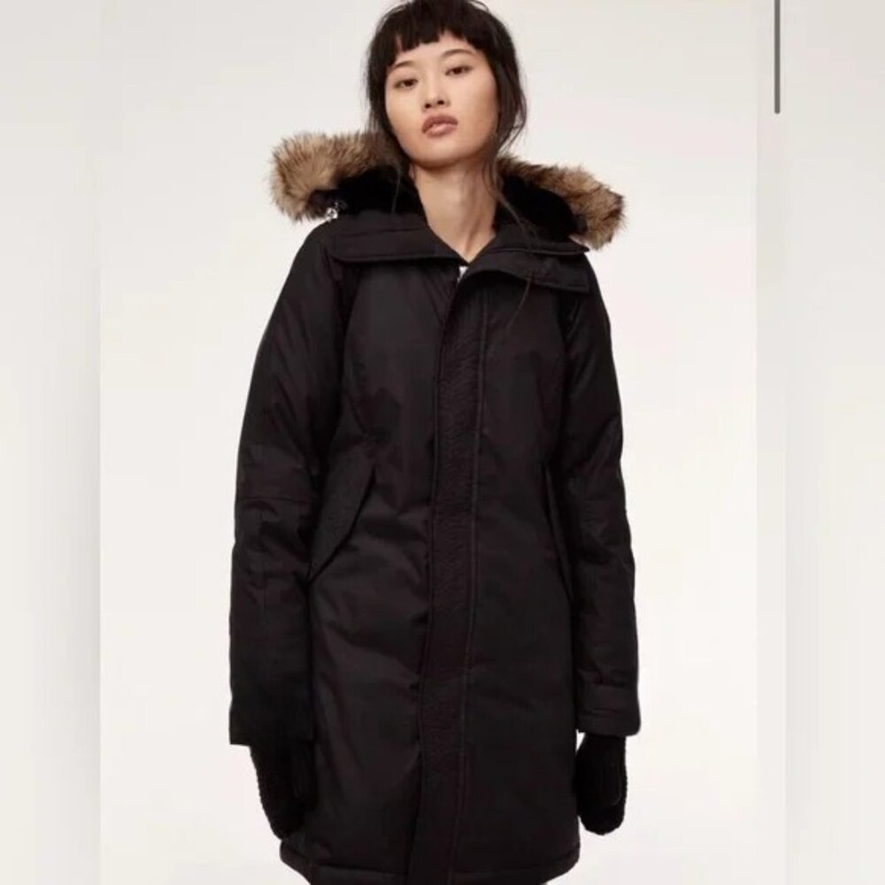 Aritzia Tna Avoriaz Parka – Black – Size(M - Picture 3 of 16